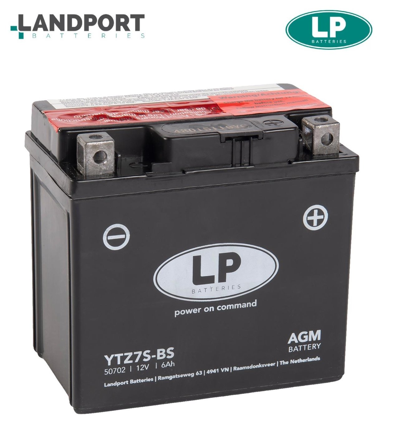 AGM AKÜ (LTZ7S-BS) / HONDA / INNOVA / 125cc / 6 A / KG: 2,17 / L:113 / W:70 / H:105 CCA: 130 / 2007-2008-2009-2010-2011-2012