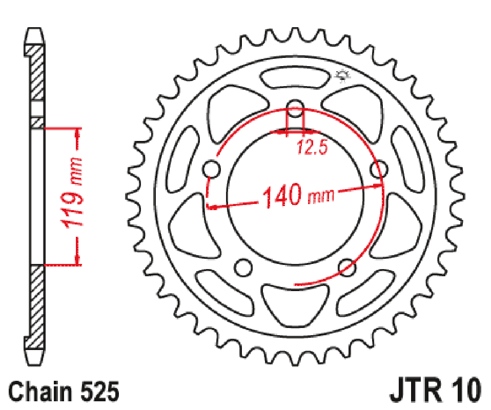 ARKA DİŞLİ / BMW / F 900 R / 900cc / (DİŞLİ SAYISI : ORİJİNAL+1) / 2020-2021-2022