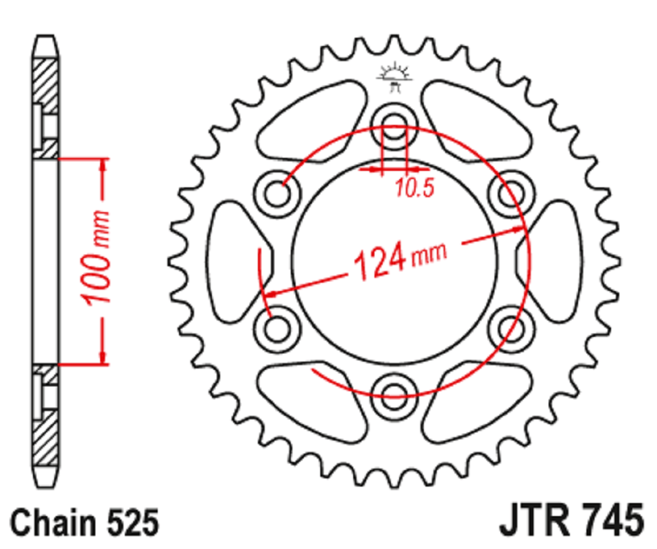 ARKA DİŞLİ / DUCATI / ST4 S / 996cc / (ORİJİNAL DİŞLİ SAYISI) / 2001-2002-2003-2004-2005-2006