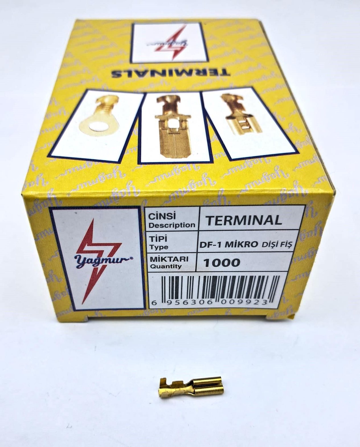 DF/1 MİKRO DİŞİ FİŞ (1 KUTU = 1000 ADET) / UNIVERSAL / cc