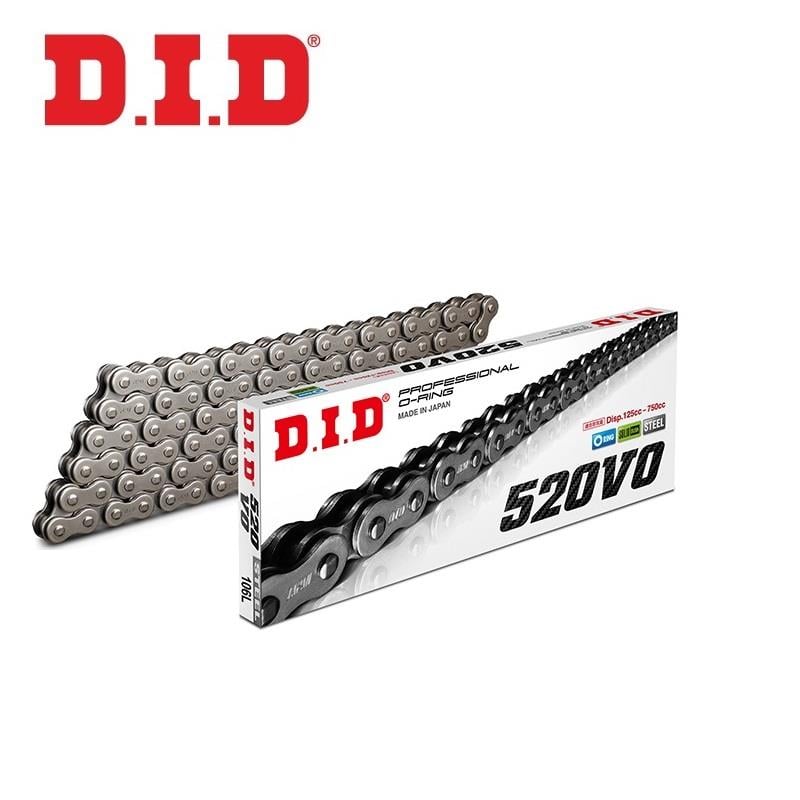 DID 520ORİNG ÇELİK ZİNCİR-110 BAKLA / APRILIA / PEGASO TRAIL / 650cc / DID O-RING ÇELİK ZİNCİR  / 2005-2006-2007-2008-2009