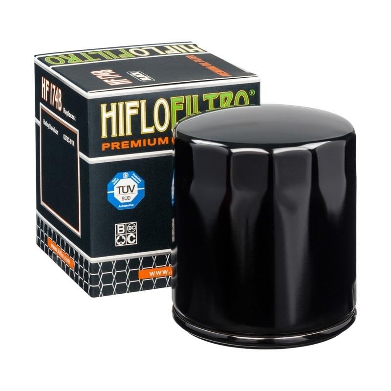HIFLO YAĞ FİLTRESİ / HARLEY D. / V-ROD MUSCLE VRSCF / 1250cc / SİYAH  / 2008-2009-2010-2011-2012-2013-2014-2015-2016-2017