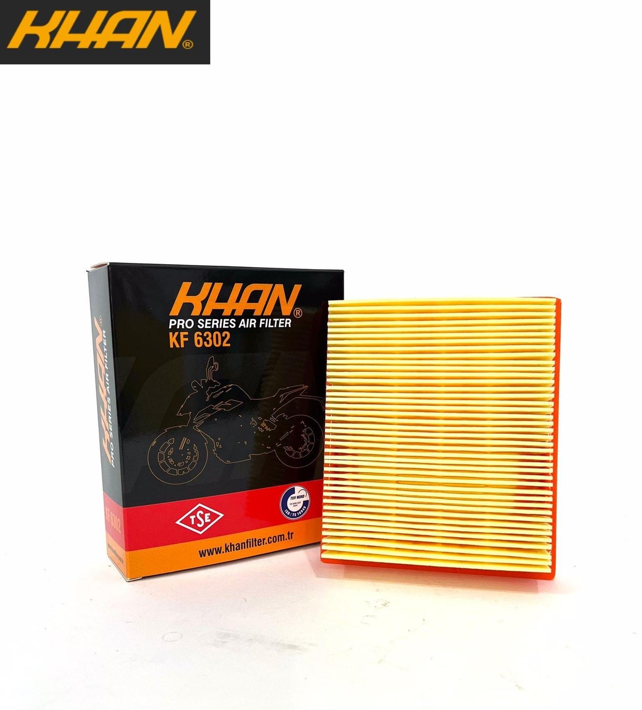 KHAN HAVA FİLTRESİ / BAJAJ / PULSAR NS / 200cc / 2014-2015-2016-2017-2018-2019-2020-2021-2022-2023