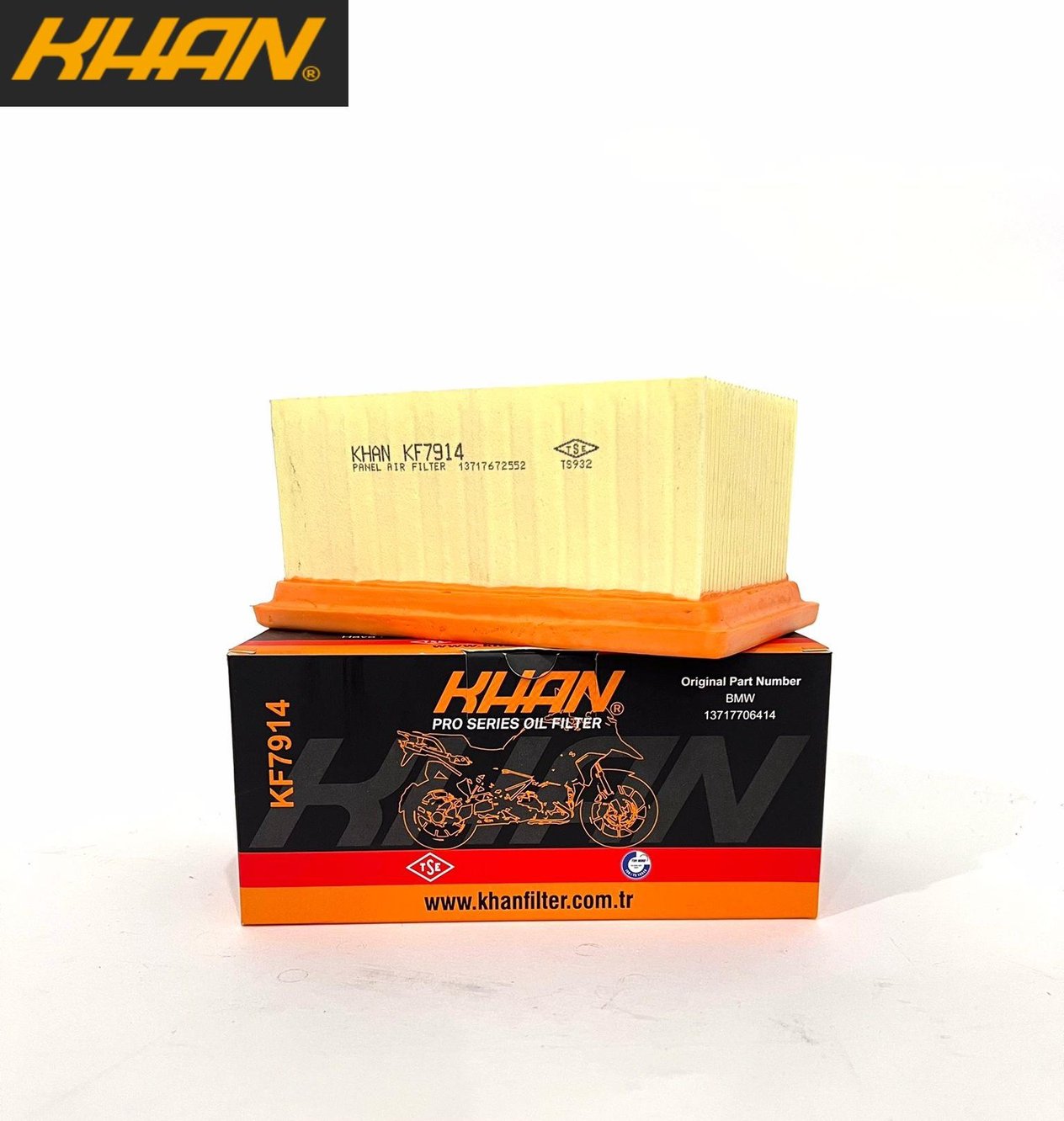 KHAN HAVA FİLTRESİ / BMW / R NINE T / 1200cc / 2013-2014-2015-2016-2017-2018-2019-2020-2021