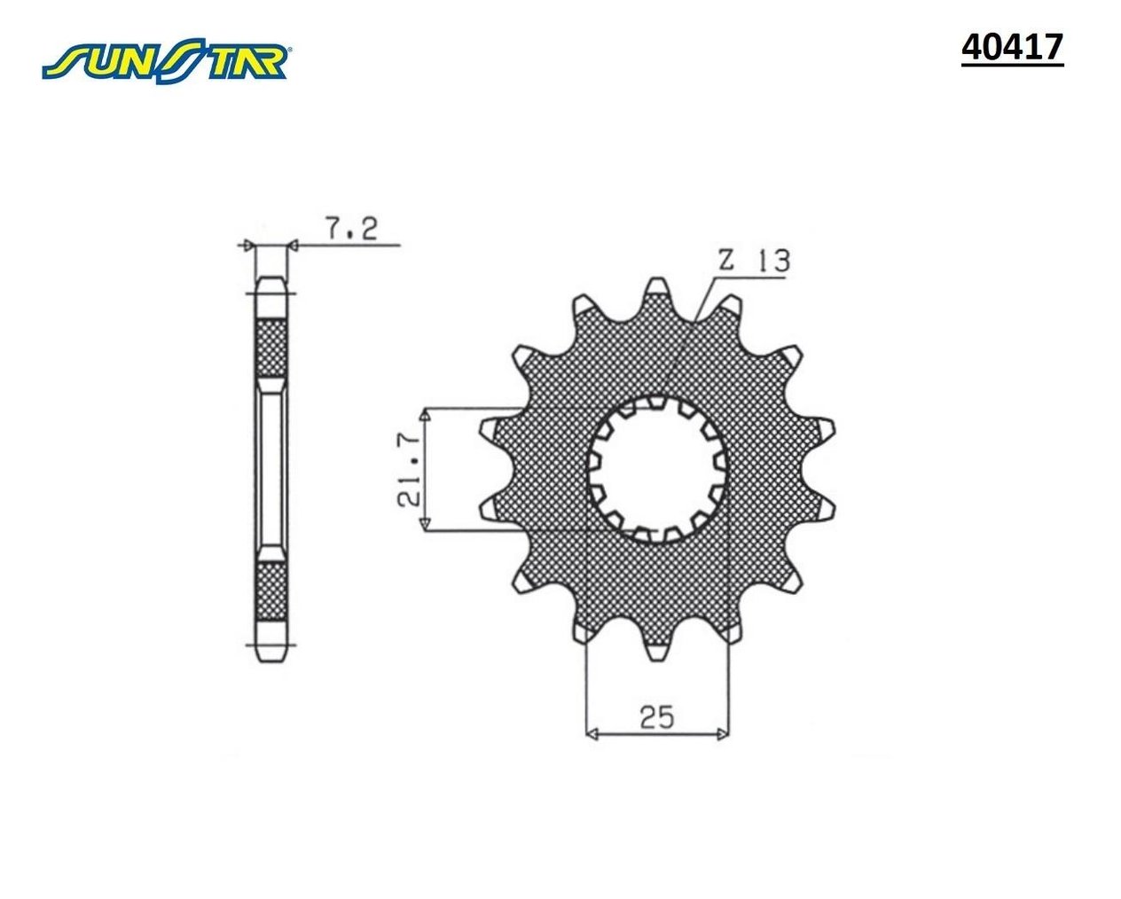 ÖN DİŞLİ / SUZUKI / GSX-S 950 / 1000cc / (ORİJİNAL DİŞLİ SAYISI) / 2021-2022