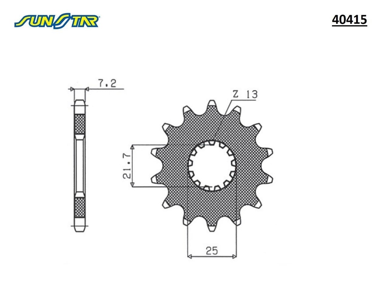 ÖN DİŞLİ / SUZUKI / SV 650 / 650cc / (ORİJİNAL DİŞLİ SAYISI) / 1999-2000-2001-2002-2003-2004-2005-2006-2007-2008-2009-2010-2016-2017-2018-2019-2020-2021-2022