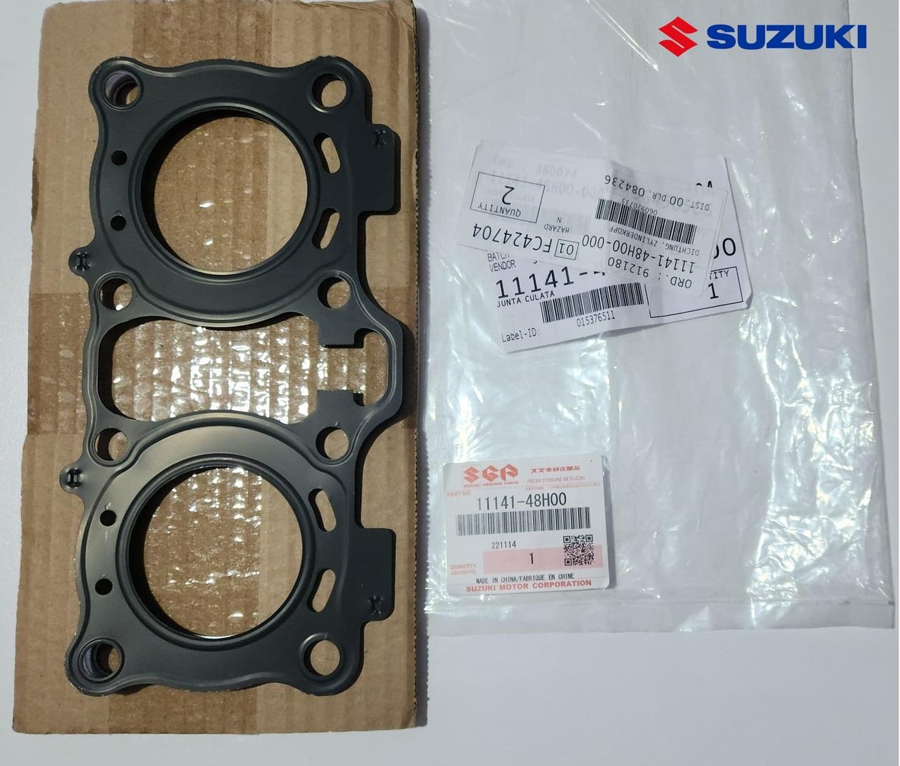 SİLİNDİR KAPAK CONTA ÜST / SUZUKI / DL V-STROM / 250cc / 2017-2018-2019-2020