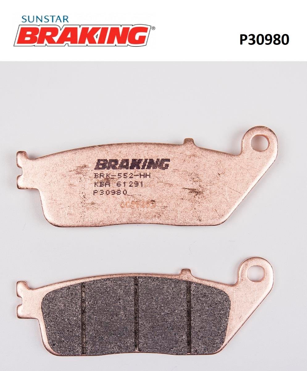 SİNTERLİ ARKA FREN BALATASI / HONDA / SILVER WING ABS / 600cc / ARKA  / 2001-2002-2003-2004-2005-2006-2007-2008-2009-2010