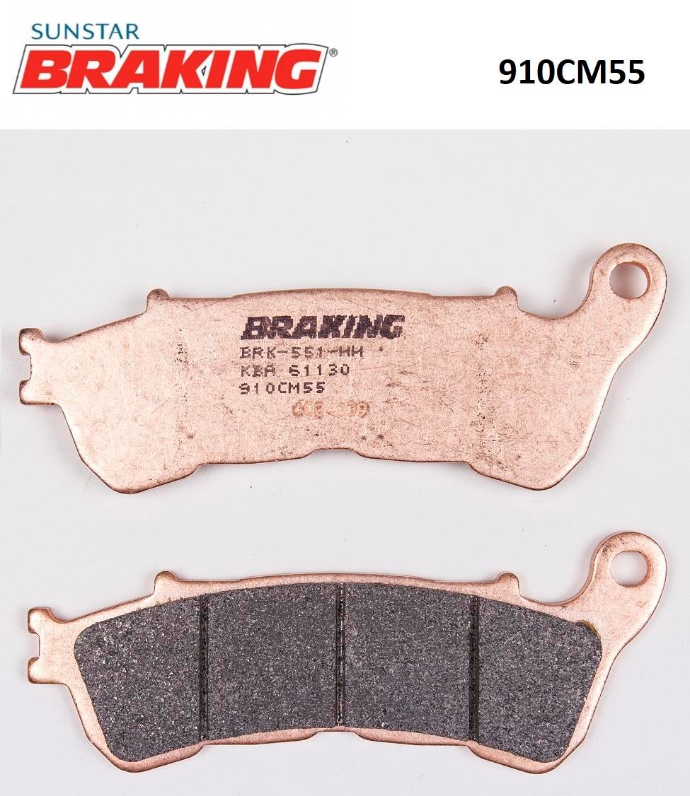 SİNTERLİ FREN BALATASI / HONDA / DN-01 / 700cc / ÖN İKİ TAKIM KULLANIR / 2008-2009-2010