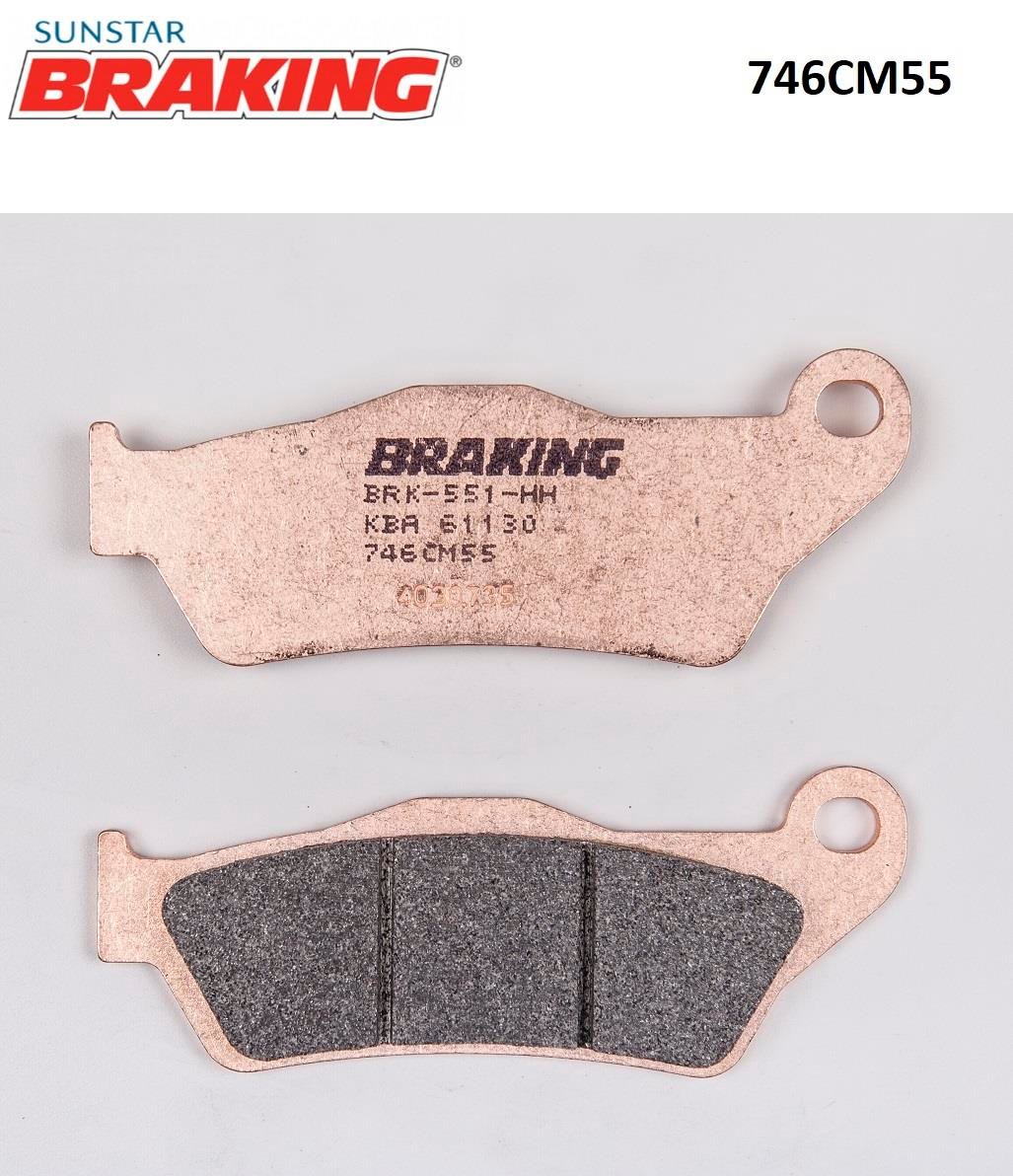 SİNTERLİ FREN BALATASI / MOTO GUZZI / SPORT / 1200cc / ARKA  / 2006-2007