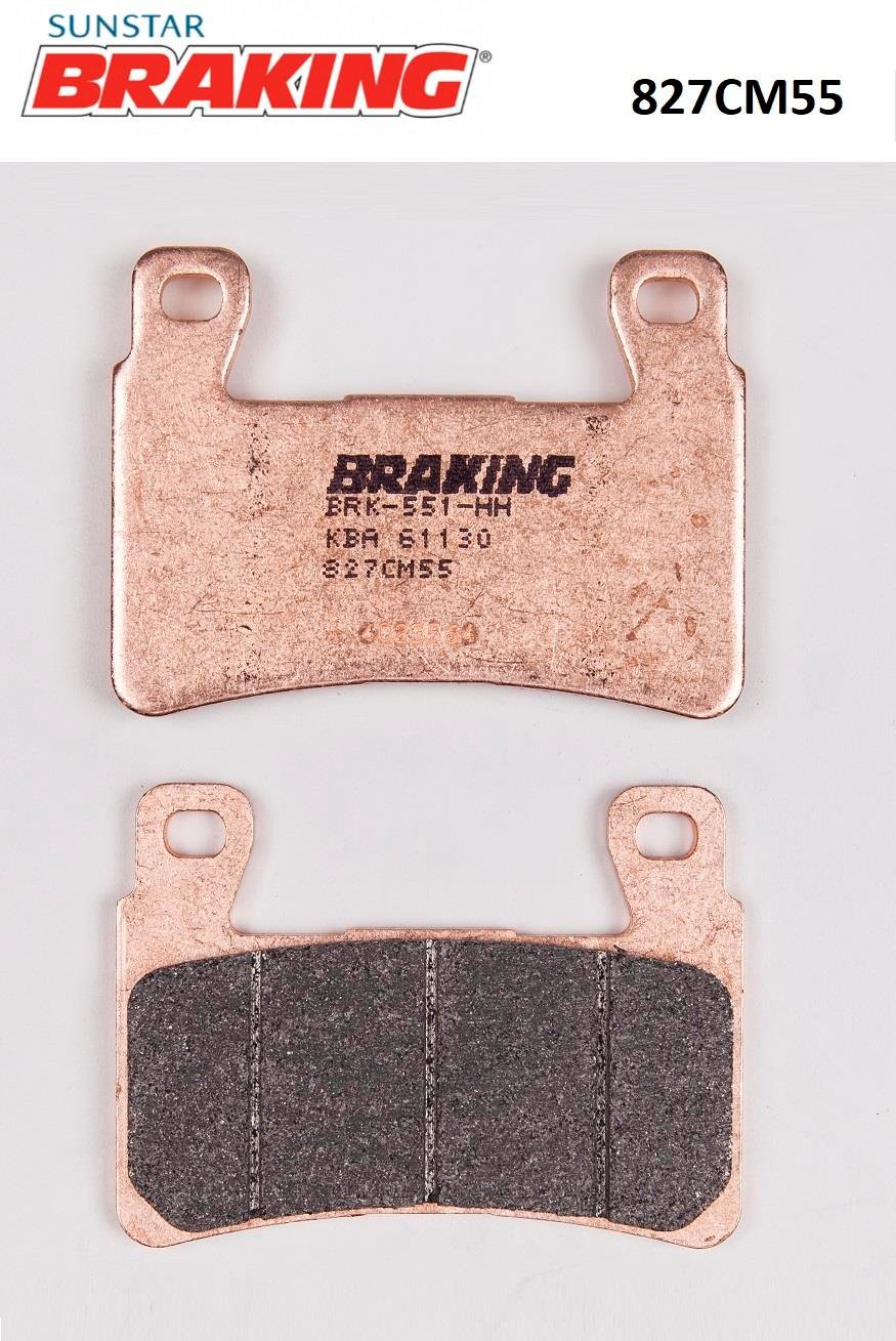 SİNTERLİ ÖN FREN BALATASI / HONDA / CBR 929RR / 929cc / ÖN İKİ TAKIM KULLANIR / 2000-2001