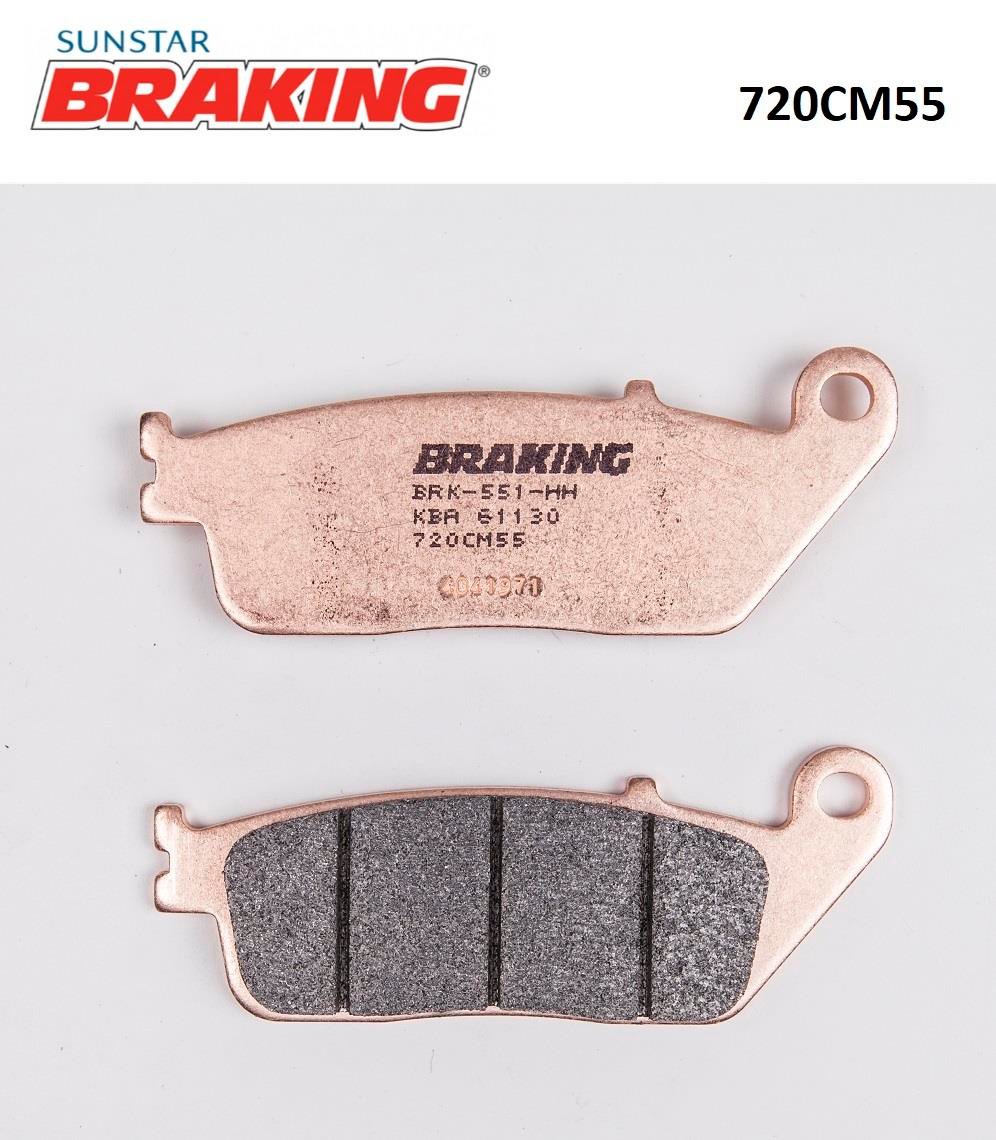 SİNTERLİ ÖN FREN BALATASI / HONDA / VTX 1300 / 1300cc / ÖN  / 2003-2004-2005-2006-2007-2008