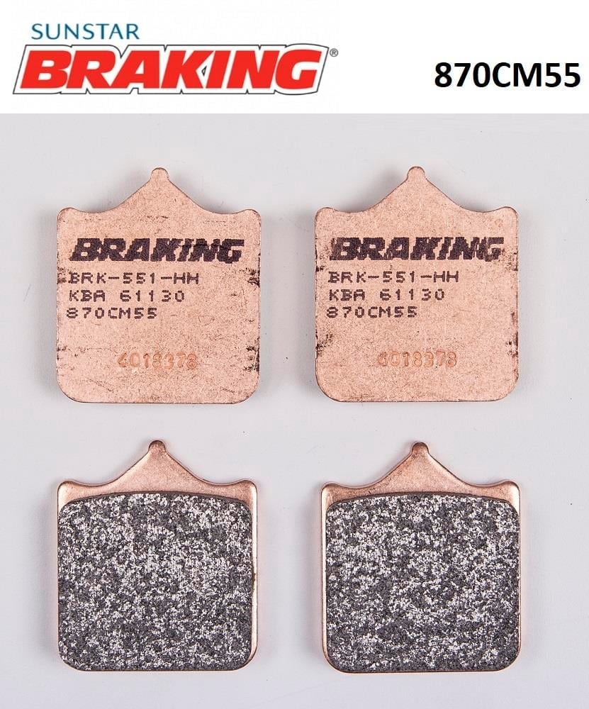 SİNTERLİ ÖN FREN BALATASI / KTM / SUPER DUKE / R / 990cc / ÖN İKİ TAKIM KULLANIR / 2005-2006-2007-2008-2009-2010-2011-2012