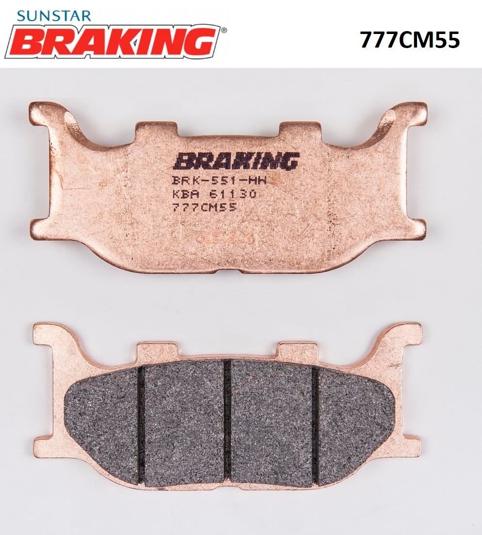 SİNTERLİ ÖN FREN BALATASI / YAMAHA / FZ6 / FAZER / 600cc / ÖN İKİ TAKIM KULLANIR / 2004-2005-2006-2007-2008-2009