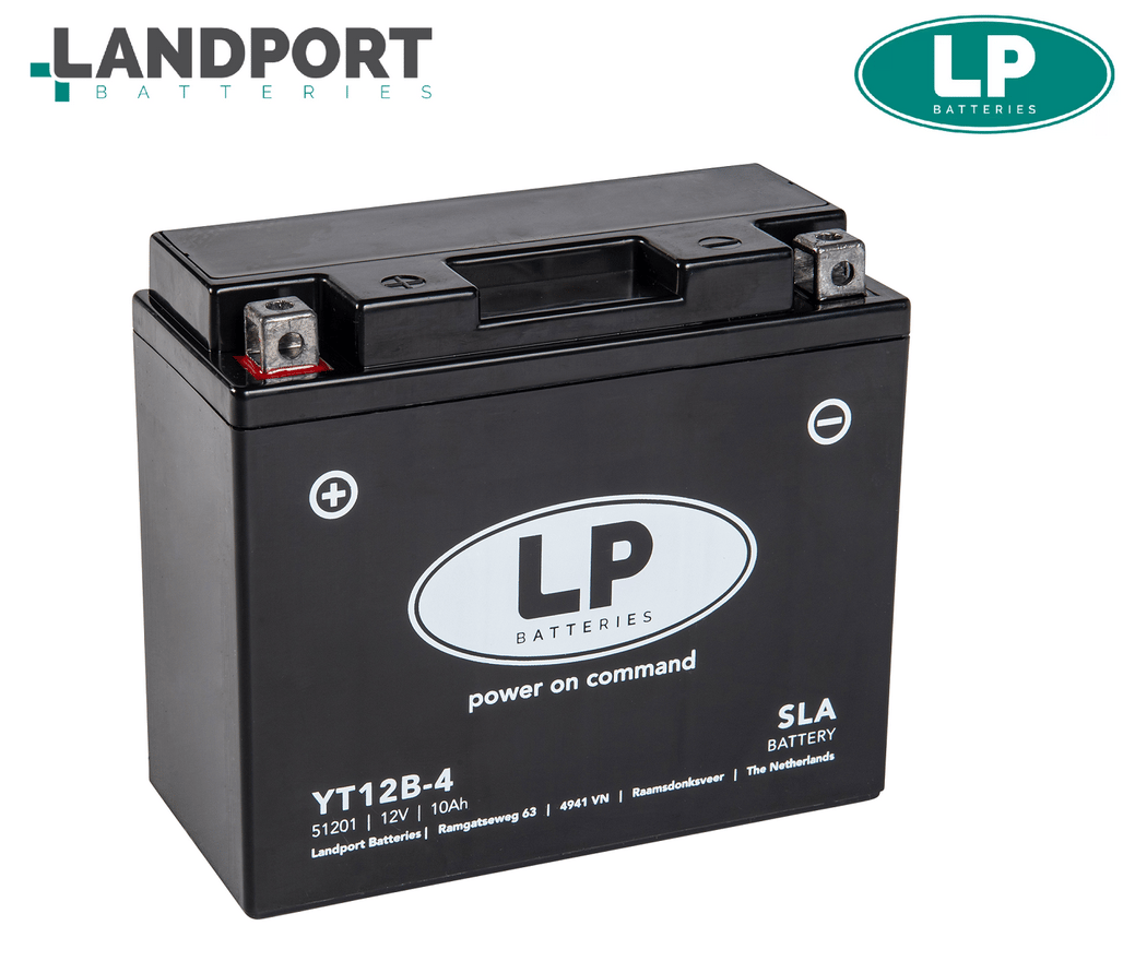 SLA AKÜ (MB LT12B-4) / DUCATI / EVO / 848cc / 10 A / KG: 3,62 / L:150 / W:70 / H:130 / CCA: 175 / 2011-2012-2013