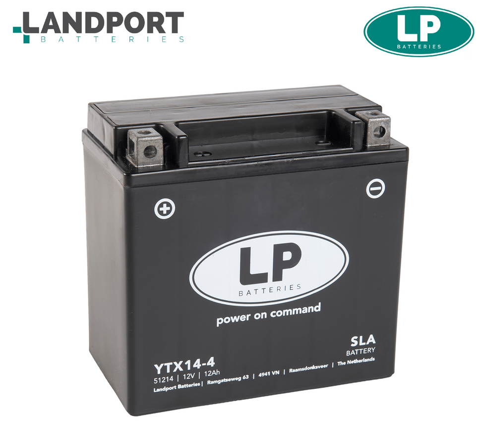 SLA AKÜ (MB LTX14-4) / MOTO GUZZI / V7 III STONE ABS / 750cc / 12 A / KG: 4,1 / L:150 / W:87 / H:146 / CCA: 200 / 2017-2018