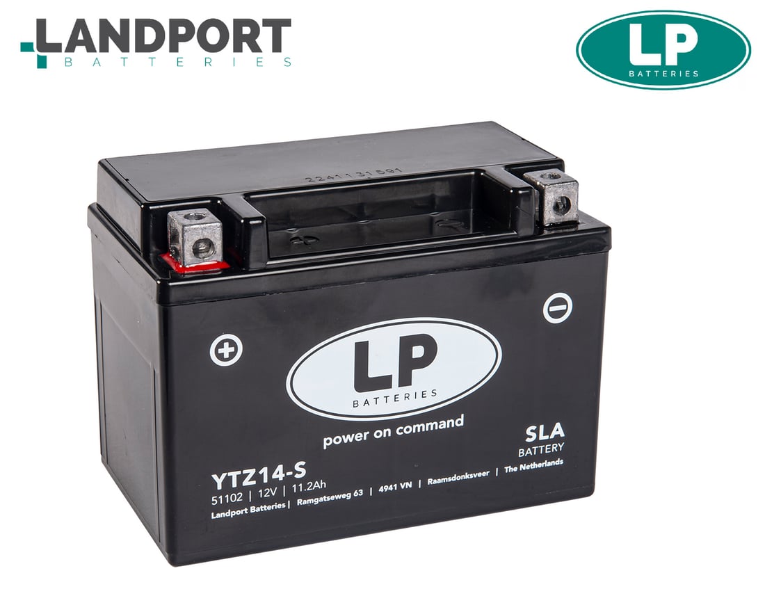 SLA AKÜ (MB LTZ14-S) / SYM / MAXSYM / 600cc / 11,2 A / KG: 3,86 / L:150 / W:88 / H:110 / CCA: 220 / 2014-2015