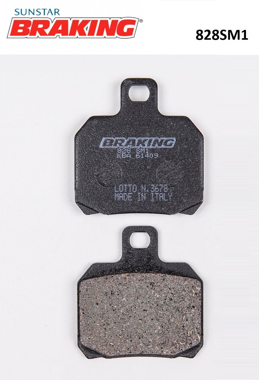 YARI METALİK ARKA FREN BALATASI / PIAGGIO / BEVERLY / 500cc / ÖN & ARKA  / 2002-2003-2004-2005-2007-2008-2009-2010-2011-2012