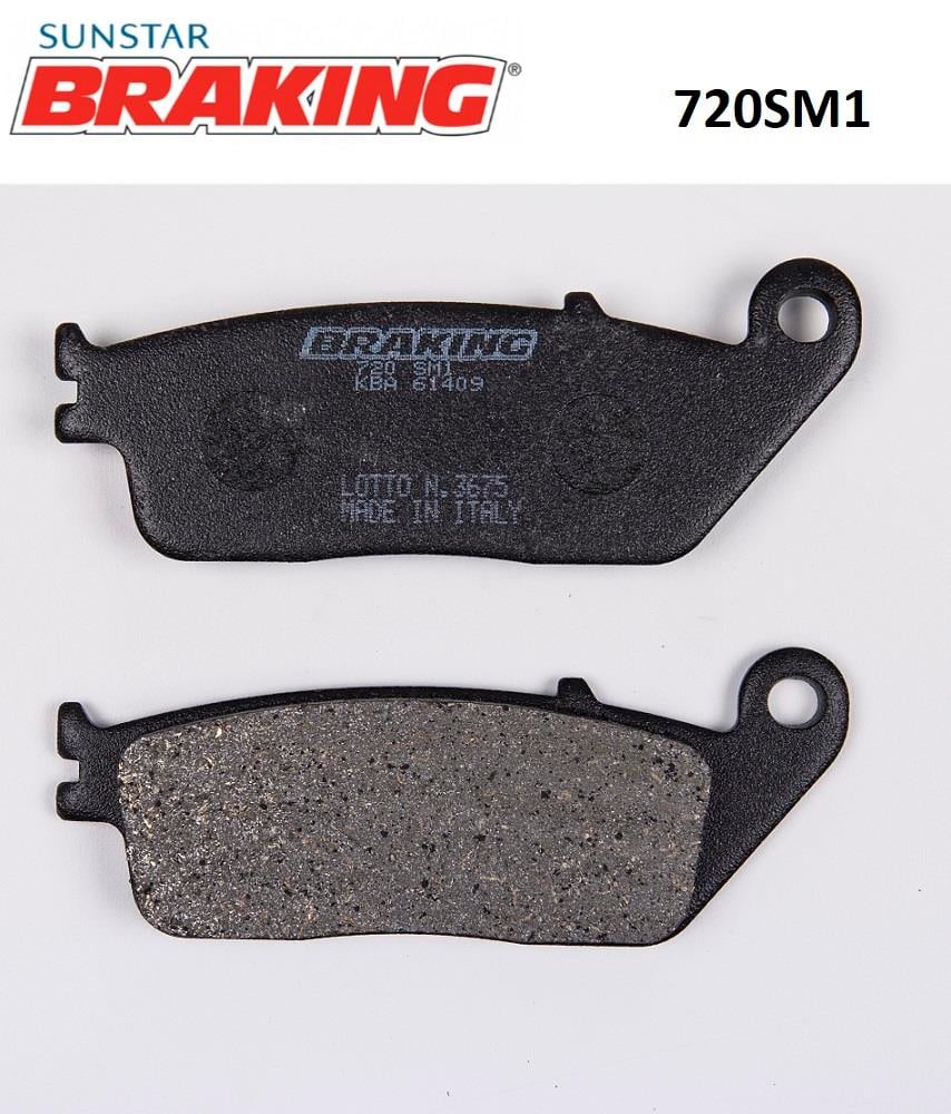 YARI METALİK FREN BALATASI / HONDA / CBR 650F / 650cc / ÖN İKİ TAKIM KULLANIR / 2014-2015-2016-2017-2018