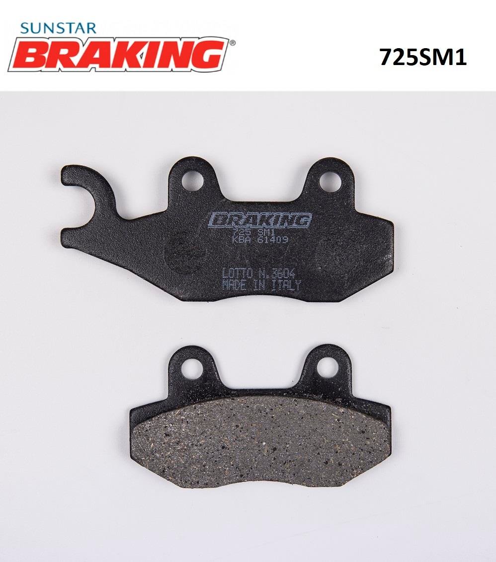 YARI METALİK FREN BALATASI / KAWASAKI / NINJA 250 R / 250cc / ÖN & ARKA  / 2008-2009-2010-2011-2012