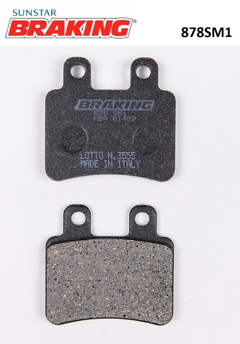 YARI METALİK FREN BALATASI / PEUGEOT / SATELIS (AJP KALİPER) / 250cc / ARKA  / 2007-2008-2009-2010-2011-2012