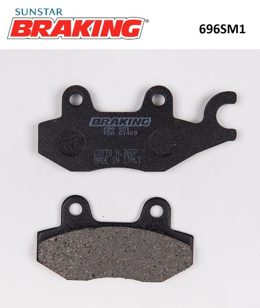 YARI METALİK FREN BALATASI / TRIUMPH / SPRINT ST / 955cc / ARKA  / 2002-2003-2004