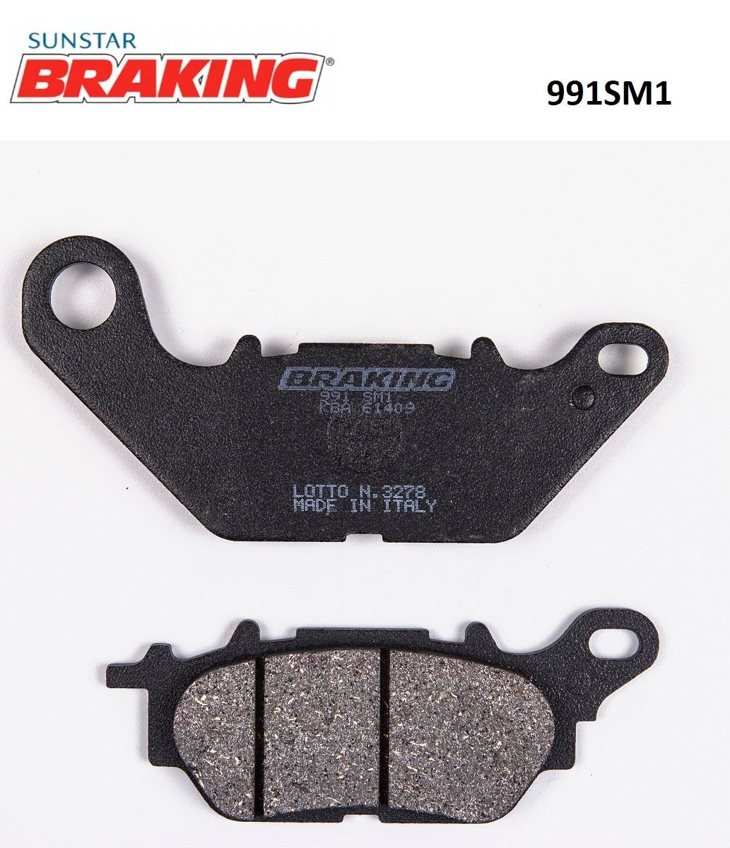YARI METALİK FREN BALATASI / YAMAHA / N-MAX / 155cc / ARKA  / 2015-2016-2017-2018-2019-2020-2021-2022-2023-2024