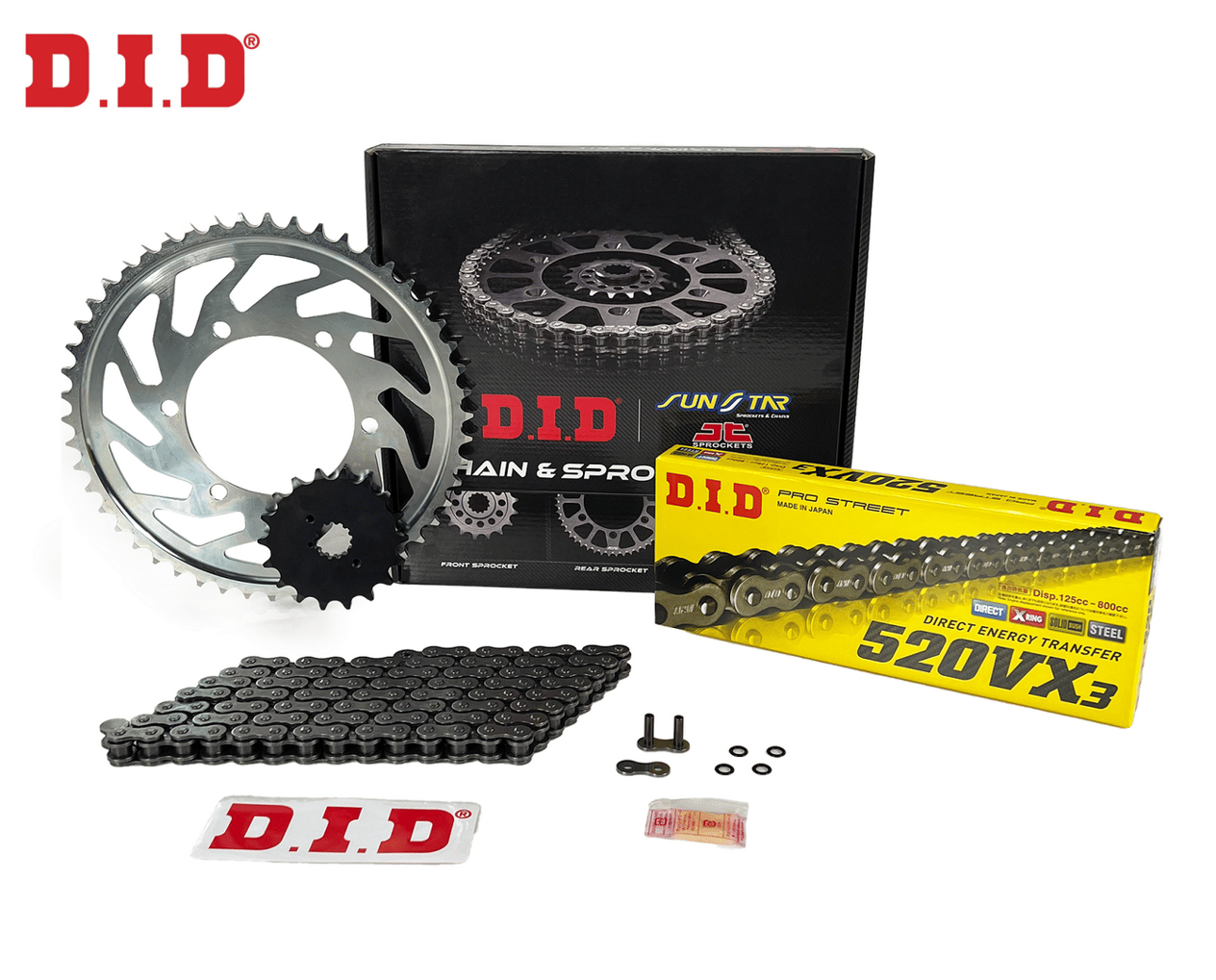 ZİNCİR DİŞLİ SETİ APRILIA RS 125 (125 cc)  (2006-2011) / APRILIA / RS 125 / 125cc / (ARKA DİŞLİ SAYISI : ORİJİNAL+4) / 2006-2007-2008-2009-2010-2011