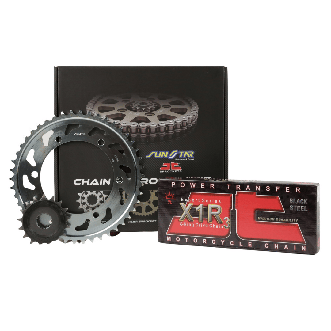 ZİNCİR DİŞLİ SETİ KTM SX-F (450 cc)  (2020-2021) / KTM / SX-F / 450cc / (ARKA DİŞLİ SAYISI : ORİJİNAL+1) / 2020-2021