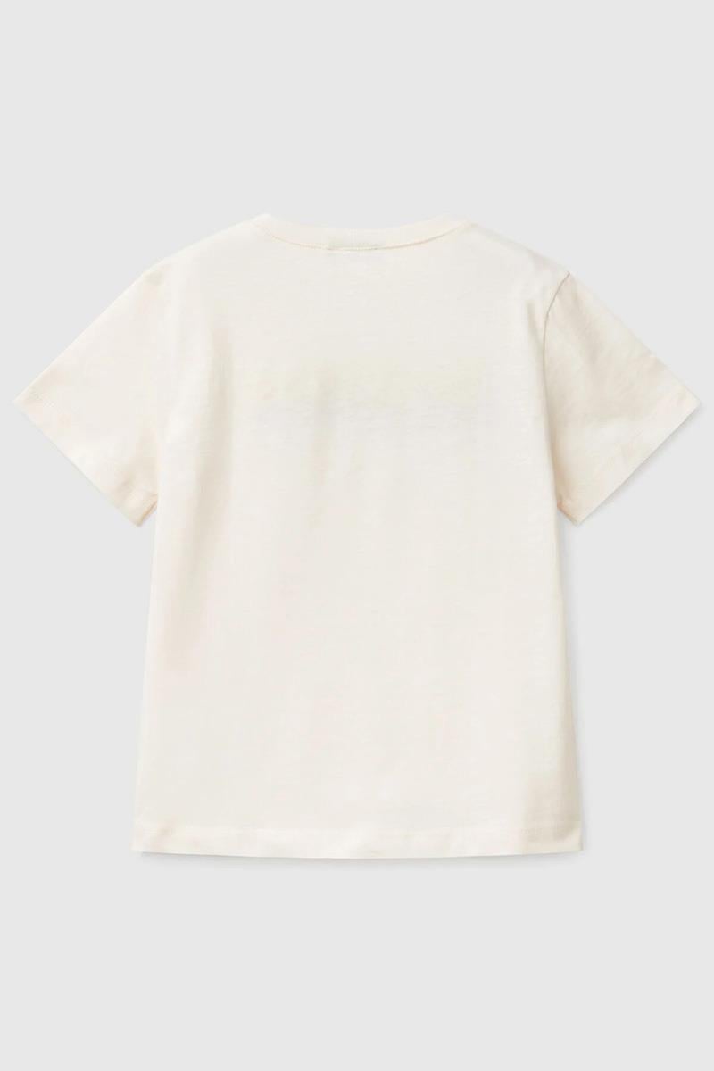 Erkek Çocuk BNT-BB TSHIRT EKRU
