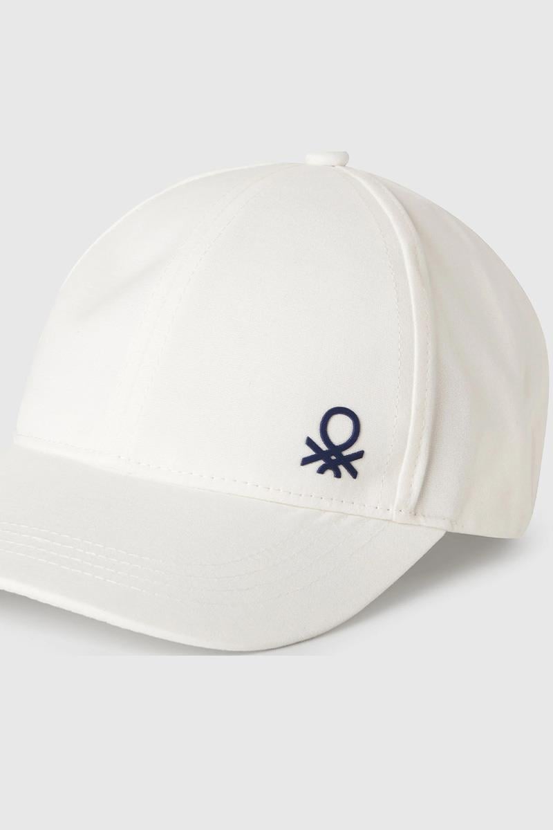 United Colors of Benetton Çocuk Cap Şapka Beyaz 6YCTCA01