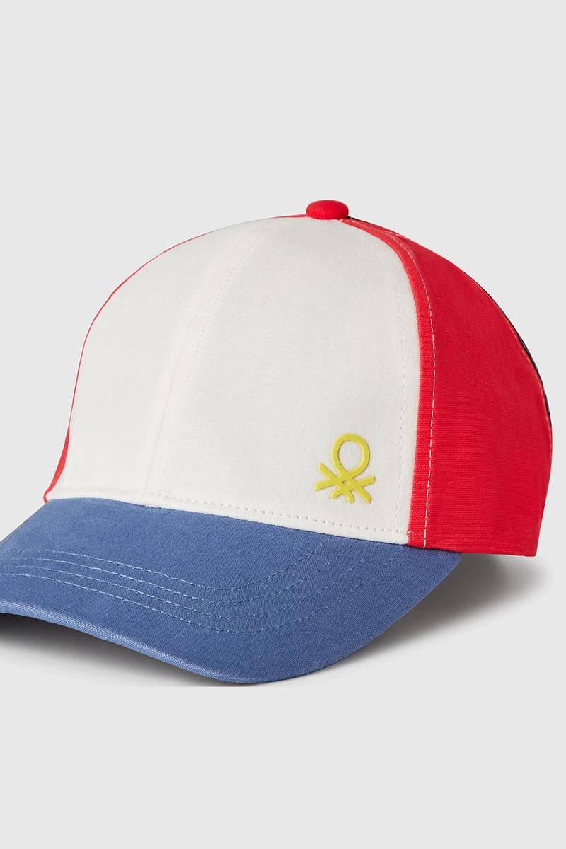 United Colors of Benetton Çocuk Cap Şapka Mavi 6L1EGA015
