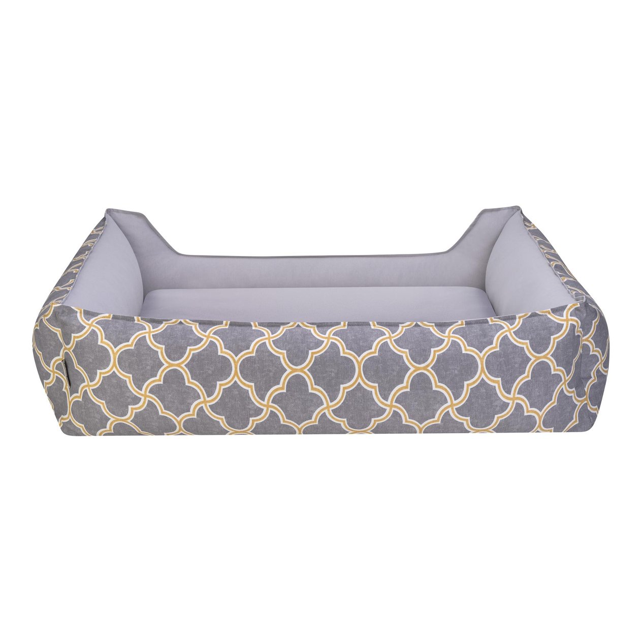 Pet Comfort Delta  Köpek Yatağı L.Gri/Gri L 105x80cm