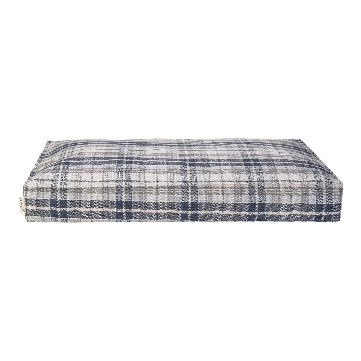 Pet Comfort Lima  Mavi Kareli Köpek Yatağı M 90x60cm