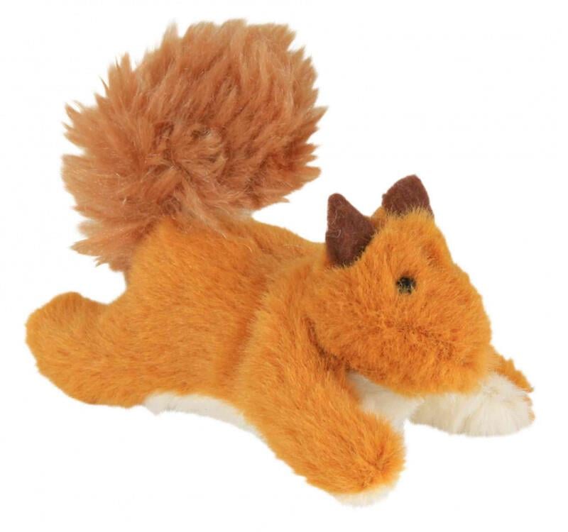 Trixie Kedi Oyuncağı Peluş Sincap Kediotlu 9cm