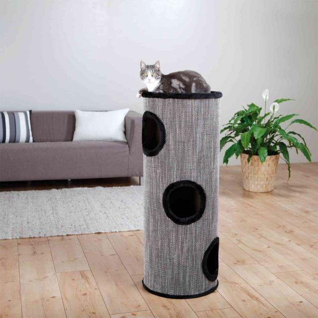 Trixie Kedi Tırmalama ve Oyun Kulesi, 100cm, Siyah