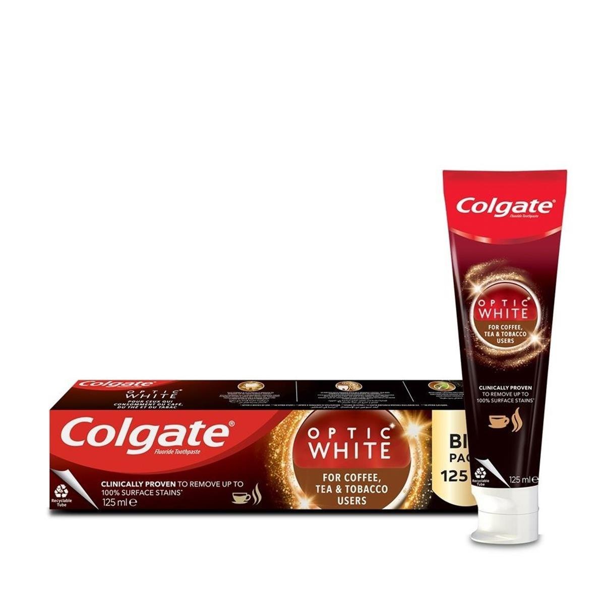 Colgate Optik White Çay Kahve 125 Ml 