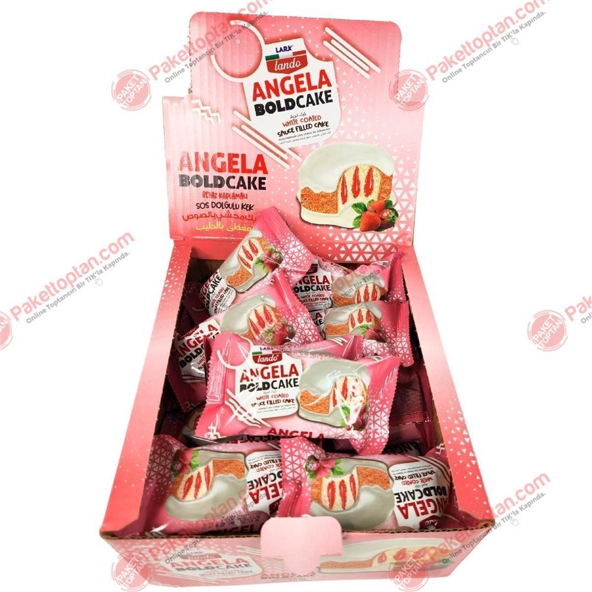 Lark Angela Bold Kek Beyaz Kaplamalı 45 Gr 