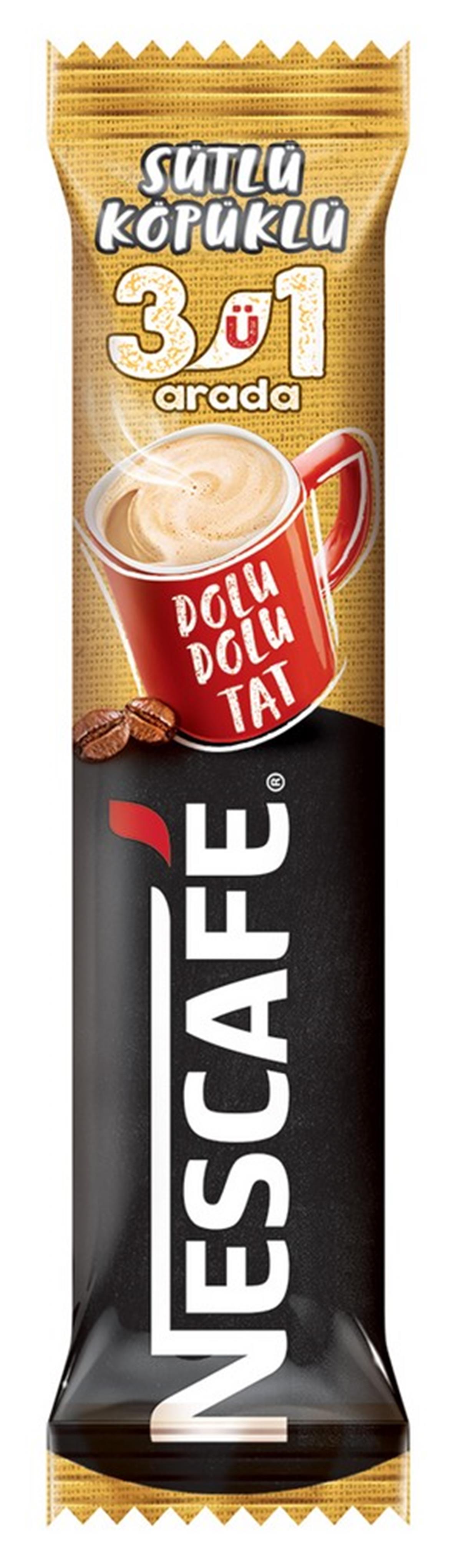 Nescafe 3 ü 1 Arada Sütlü Köpüklü
