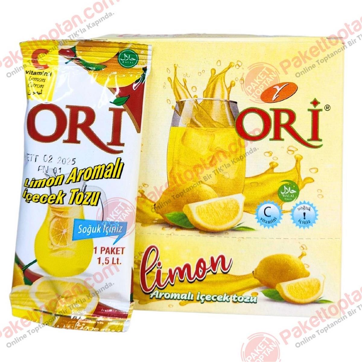 Ori 9 Gr Toz İçecek Limon 24 lü paket