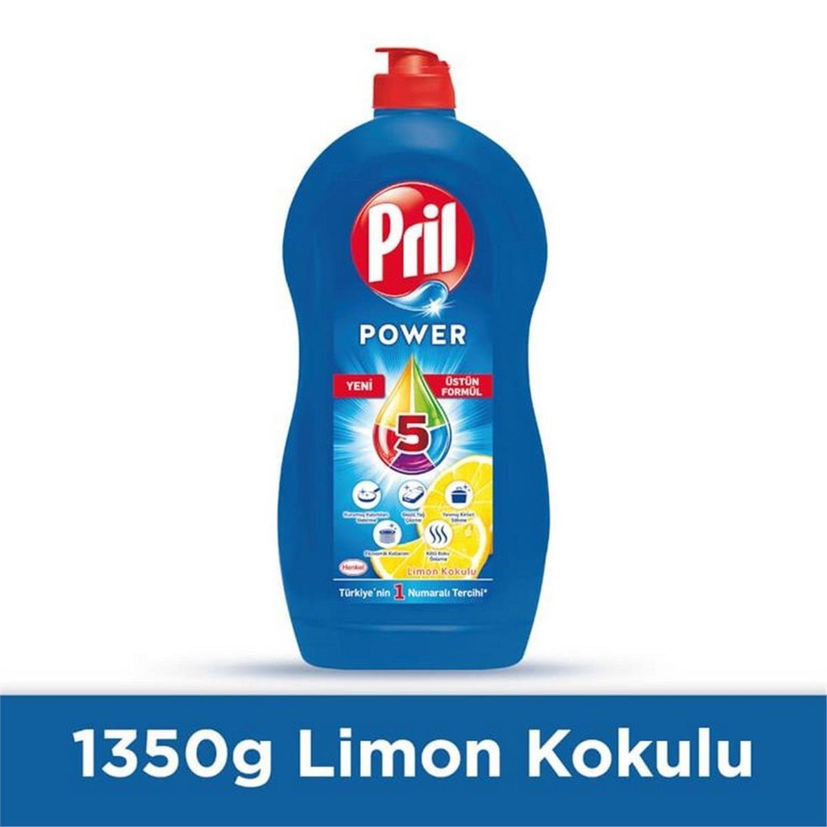 Pril 1350 ml Bulaşık Deterjanı Limon 