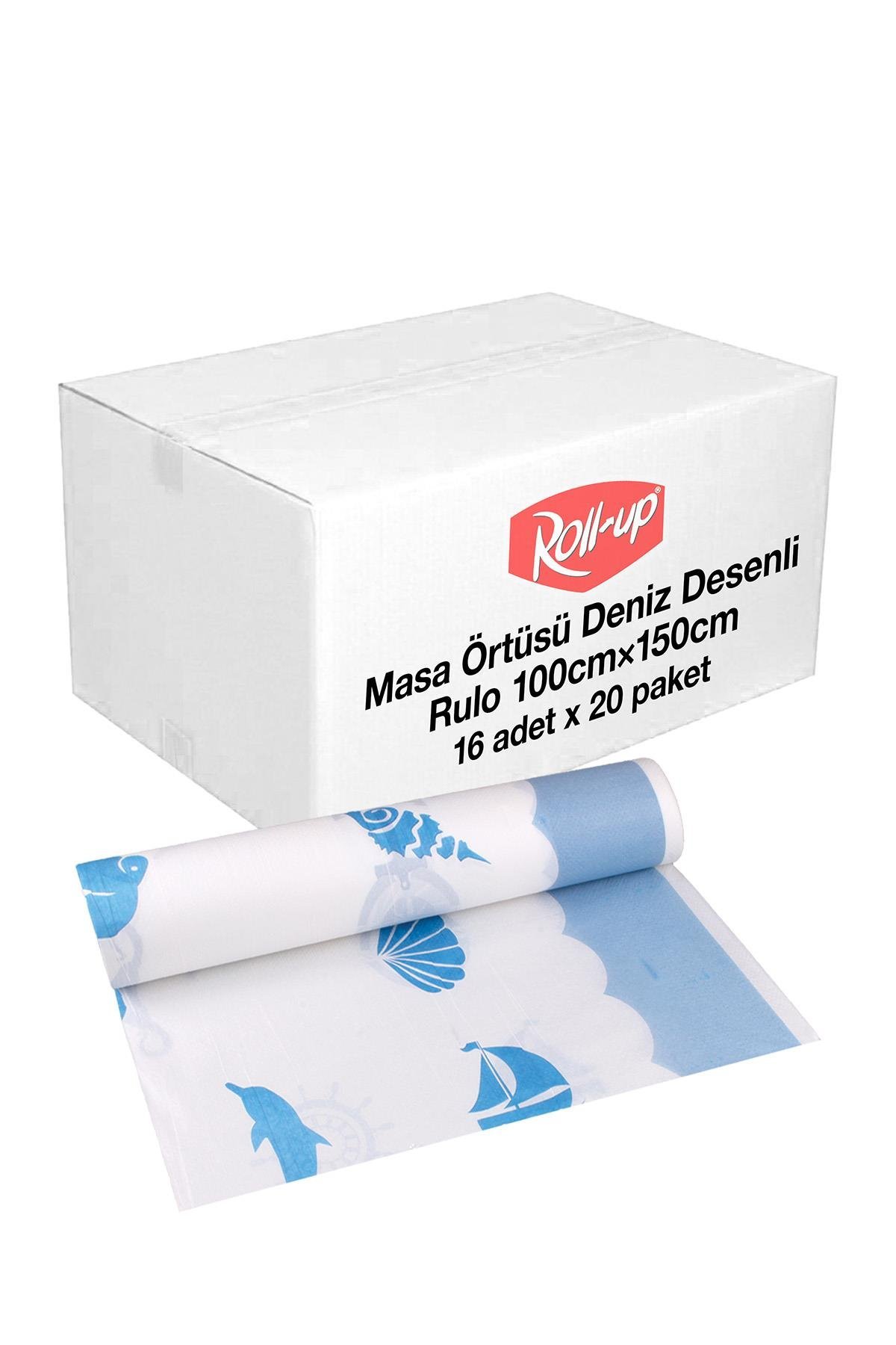 Roll-Up Masa Örtüsü Kağıt 100x150 Cm 16 Yaprak