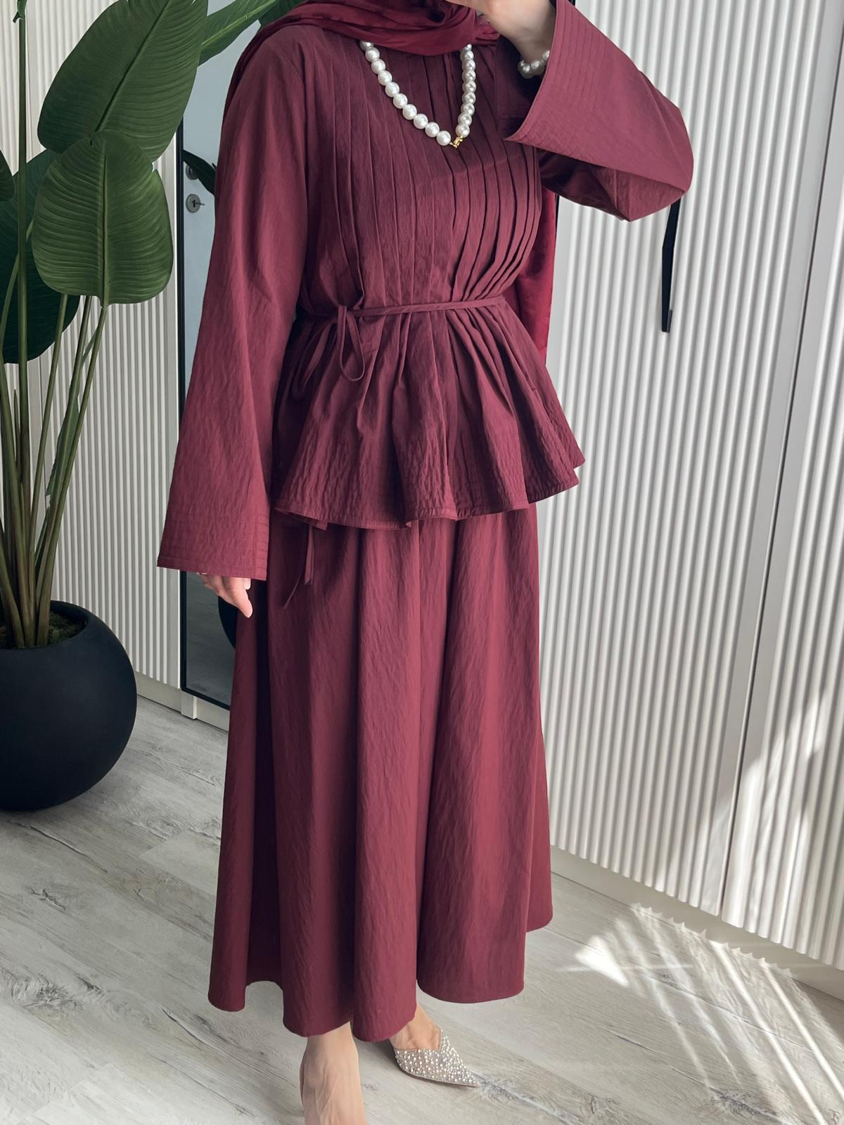 İzella Premium Takım / Bordo