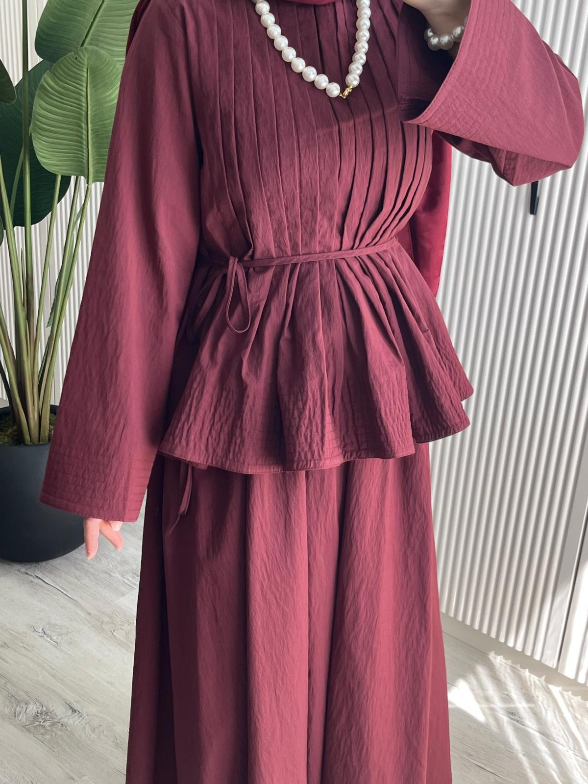 İzella Premium Takım / Bordo