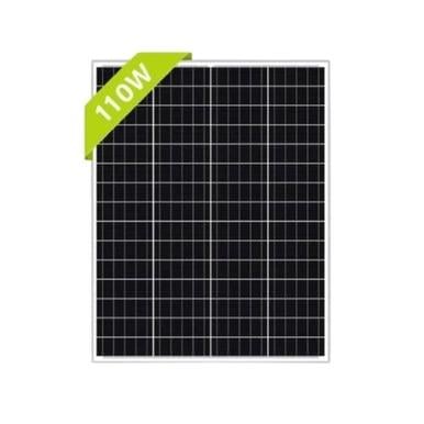 SolarVoltMarket 110W 12V Monokristal Solar Panel