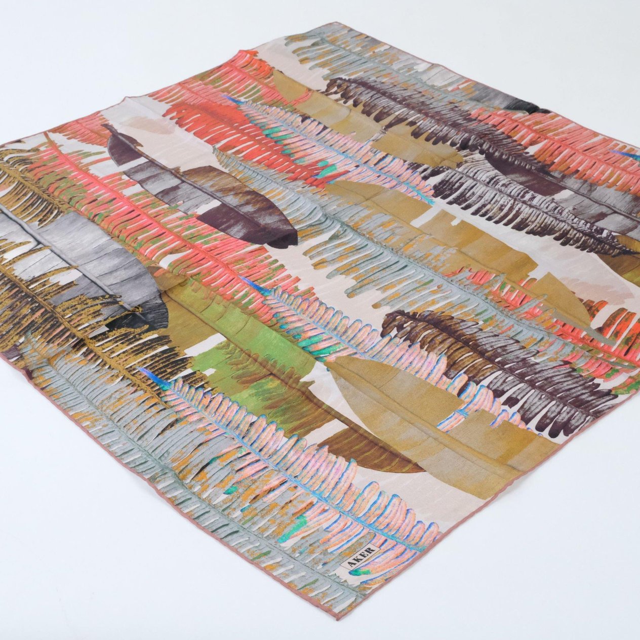 Aker %100 İpek - Twill Eşarp