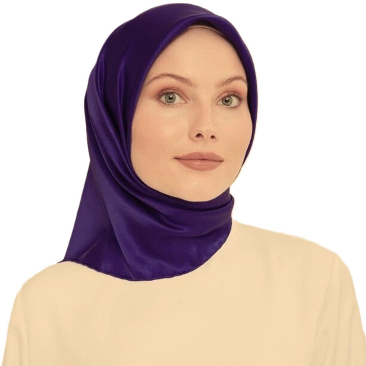 Armine % 100 İpek - Düz Renk Sura Eşarp