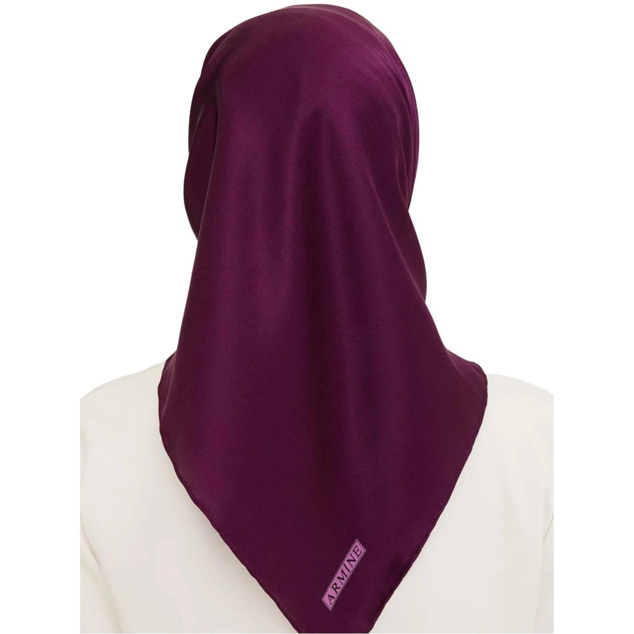 Armine % 100 İpek - Düz Renk Sura Eşarp