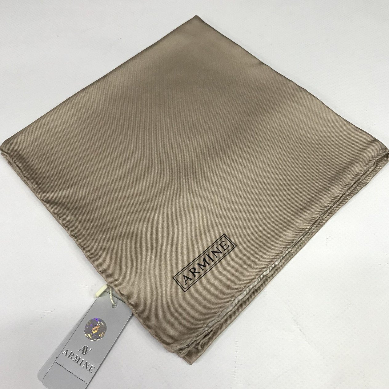 Armine % 100 İpek - Düz Twill Eşarp