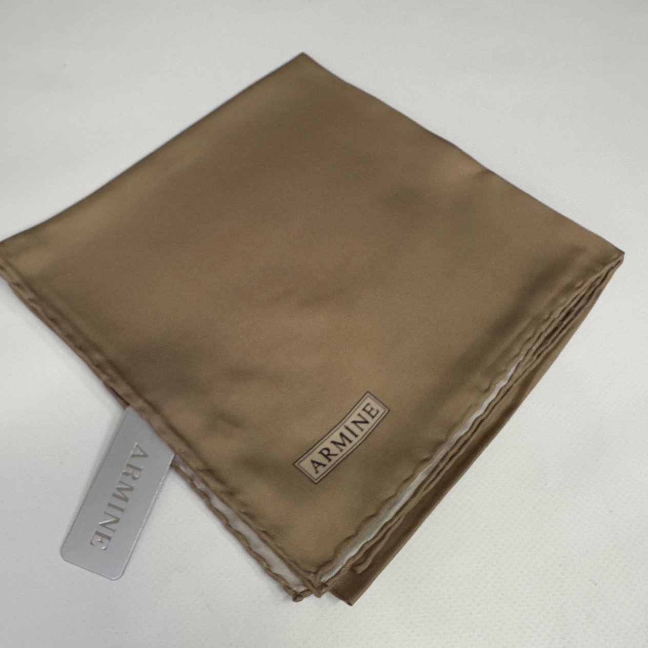 Armine % 100 İpek - Düz Twill Eşarp